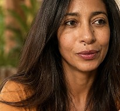 La fondatrice d'Élan Vers Soi, souriante